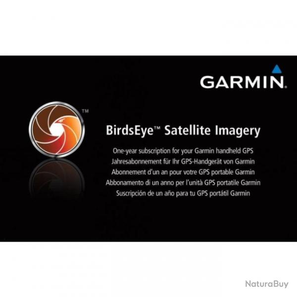 Abonnement GPS Garmin BirdsEye Satellite Imagery