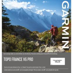Carte Garmin Topo France V6 Pro Farnce Entière + Dom Tom