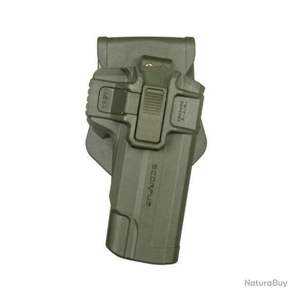 Holster Mako M1 pour 1911 - Paddle - Rtention Niveau 2 - Vert / Droitier