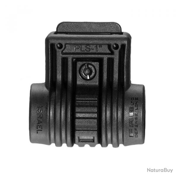 Montage Latral Mako Rail Picatinny pour Lampe de 1"