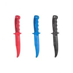 Couteau d'Entrainement Mako en Polymère Flexible - Bleu