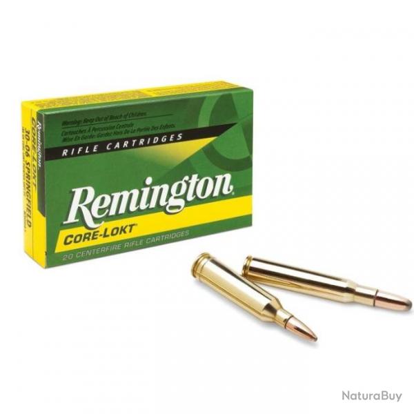 Balles Remington Core-Lokt Pointed Soft Point - Cal. 270 Win - 270 win / 100 / Par 1