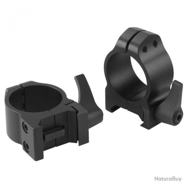 Support Warne Acier Bas  Levier BH 6mm 25.4 mm