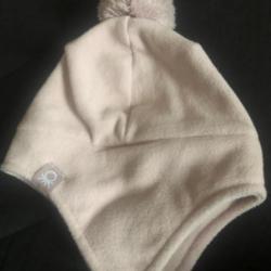 1 bonnet enfant 9 / 12 mois rose pâle  benetton