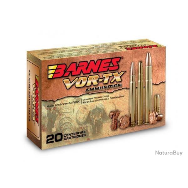 CARTOUCHES BARNES BULLETS C/416 RIGBY OGIVE BONDED SOLID BOUT ROND 400 GRAINS