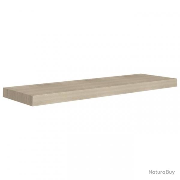 tagre murale flottante Chne 80x23,5x3,8 cm MDF 323877