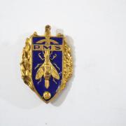 Insigne De Police Français Matriculé 147194 Par Arthus Bertrand - Occasion Avec Usures