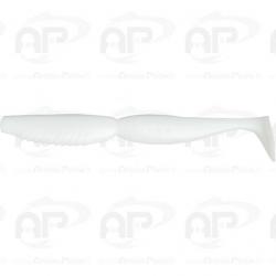 Super Spindle Worm 4'' - 11cm solid white