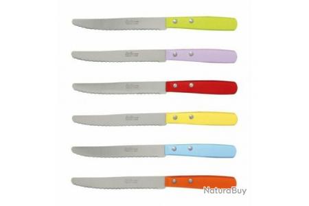 Presentoir 12 couteaux d'office (6 lots de 2)+1 couteau