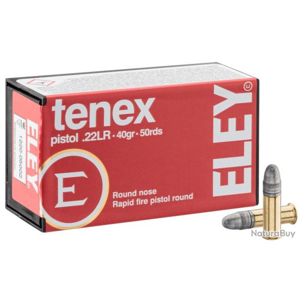 Balles Eley Tenex Pistol Calibre 22 LR