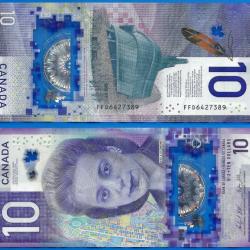 Canada 10 Dollars 2018 Billet Commemo Viola Desmond Polymere Dollar