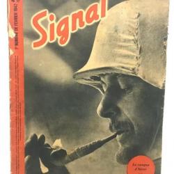 Magazine ancien Signal ww2 Février 1942 n°3