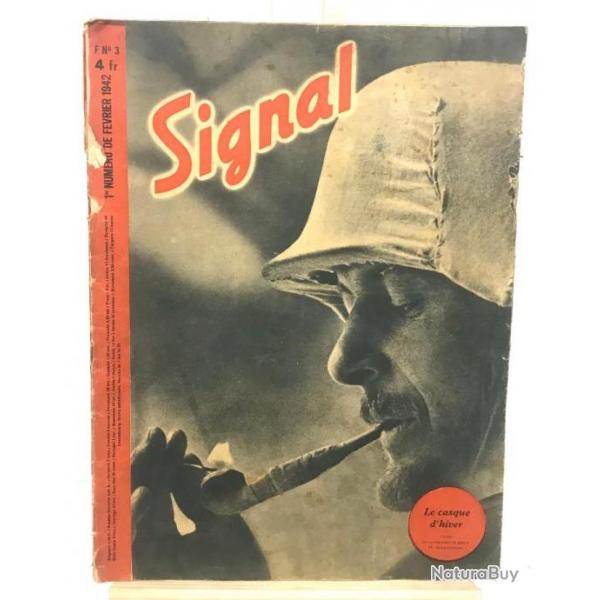 Magazine ancien Signal ww2 Fvrier 1942 n3