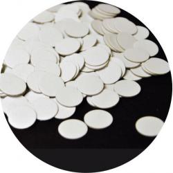 Rondelles en carton / Fermetures - Calibre 12 - 100 pcs