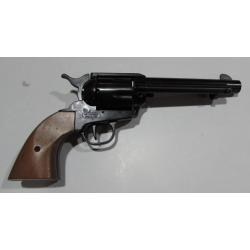 Revolver bruni Single action cal 380 noir, avec embout lance fusée NEUF