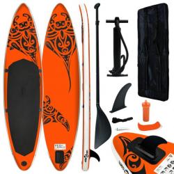 planche SUP gonflable 305x76x15 cm Orange 92743