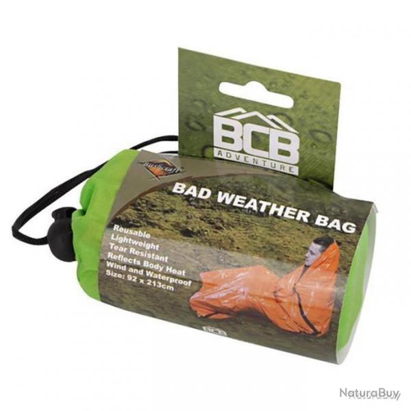 Duvet de survie Bad Weather BCB - Orange