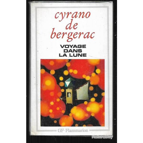 voyage dans la lune de cyrano de bergerac gf flammarion   format poche.