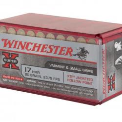 Balle Winchester Super X Hollow Point Calibre 17HMR
