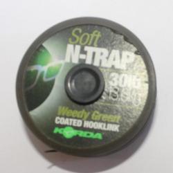 Bobine de tresse Korda N-Trap Soft 30lb Weedy Green (1)