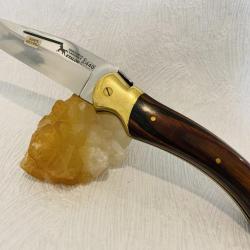 Magnifique et rare: Couteau de poche chasse Etalon stamina marron n°2.