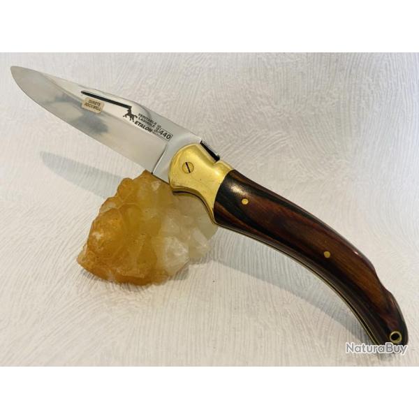 Magnifique et rare: Couteau de poche chasse Etalon stamina marron n2.