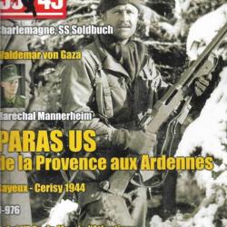 39-45 Magazine 296 u-976, u-boote, charlemagne ss soldbuch, paras us de la provence aux ardennes