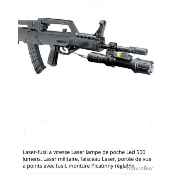 Projecteur laser pour fusil ou carabine.