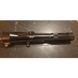 Lunette  Nickel Marburg 1.5x6/42 à rail et son montage à crochets