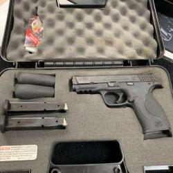 Pistolet S&W M&P9 Duty noir, calibre 9x19