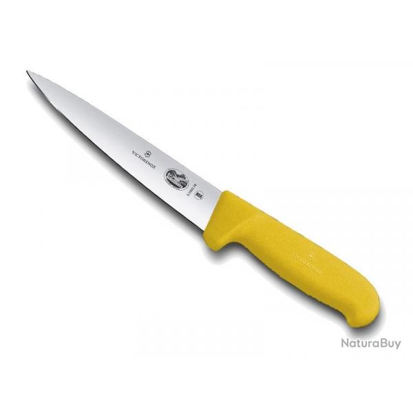 FRED116 COUTEAU SAIGNER VICTORINOX 14CM JAUNE NEUF