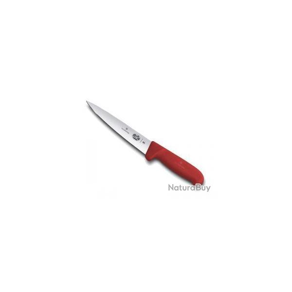 FRED121 COUTEAU SAIGNER VICTORINOX 14CM ROUGE NEUF
