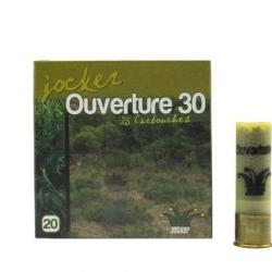 BOITE DE 25 CARTOUCHES JOCKER OUVERTURE 30 C/20/70/16 - BOURRE GRASSE ONYX
