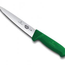 FRED123 COUTEAU SAIGNER VICTORINOX 14CM VERT NEUF