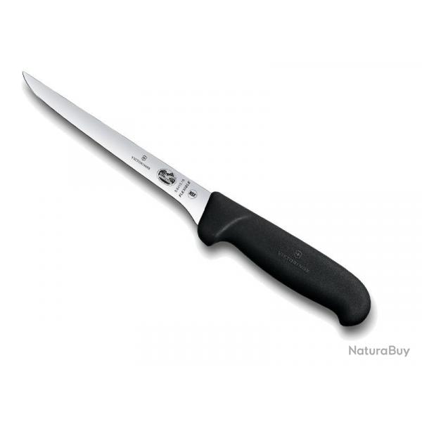 FRED127 COUTEAU DESOSSER VICTORINOX 12CM FLEXIBLE NOIR NEUF