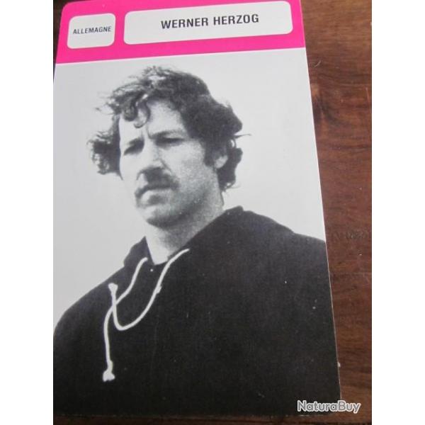 fiche cinema werner herzog