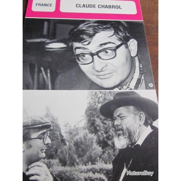 fiche cinema claude chabrol