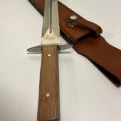 Dague bois + étui 28 cm