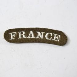 Copie patch / insigne de bras FRANCE, France libre, WW2 Commando Kieffer
