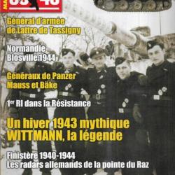 39-45 Magazine 287 wittmann, finistère les radars de la pointe du raz , blosville 1944 , de lattre d