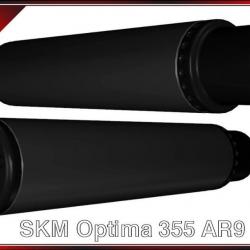 Silencieux pour ADC AR9 calibre 9 para ( 9X19) SKM Optima 355 AR9 avec filetage ½X28 tpi