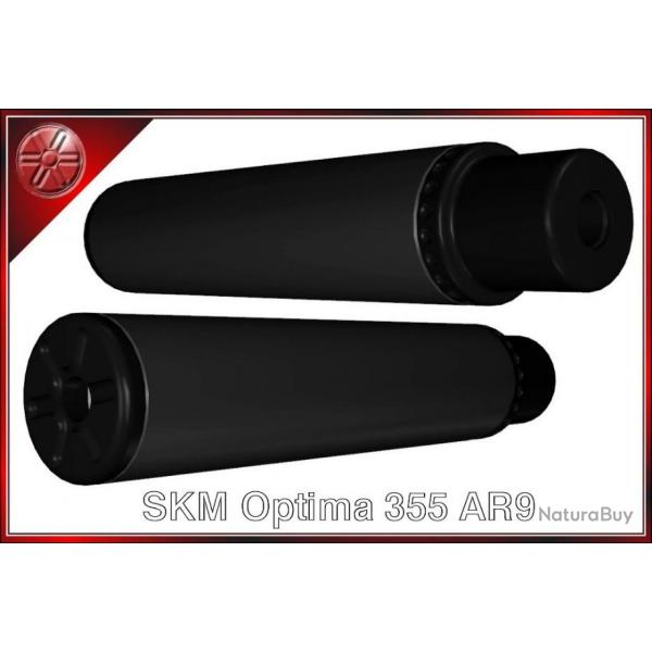 Silencieux pour ADC AR9 calibre 9 para ( 9X19) SKM Optima 355 AR9 avec filetage X28 tpi