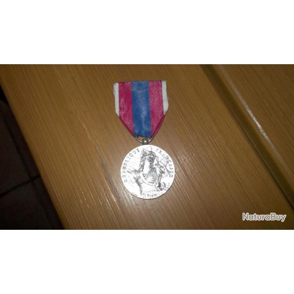 medaille dfense nationale echelon argent