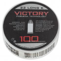 Balles 22LR A Blanc Victory Longues