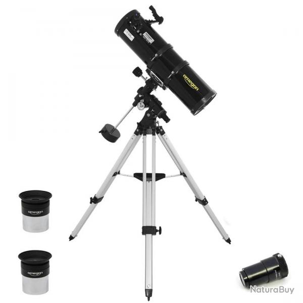 Tlescope Omegon 150/750 EQ4 + Monture Equatoriale Type D + Vise Polaire + Oculaires + Barlow