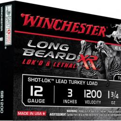 Cartouche Winchester XR Long Beard Calibre 12/76-Numéro 4