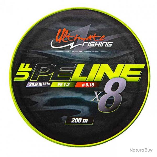 UF PE Line X8 Chartreuse 200m 20,9lb