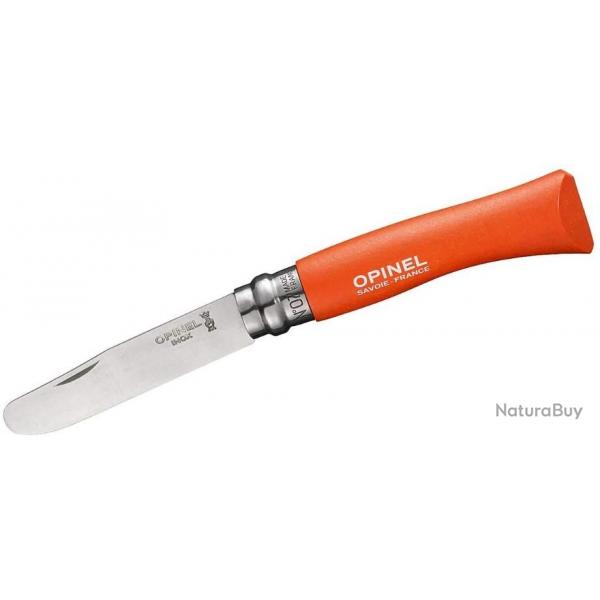 opinel  bout rond orange