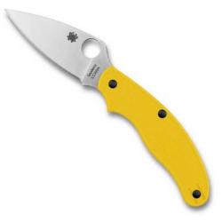 C94PYL-Couteau de poche Spyderco UK Penknife salt jaune