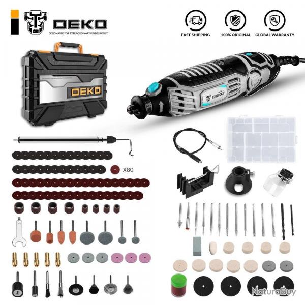 Mini Perceuse Meuleuse 200w avec Accessoires, Modele: SET 4